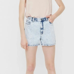 Vero Moda High Waisted Denim Jean Shorts